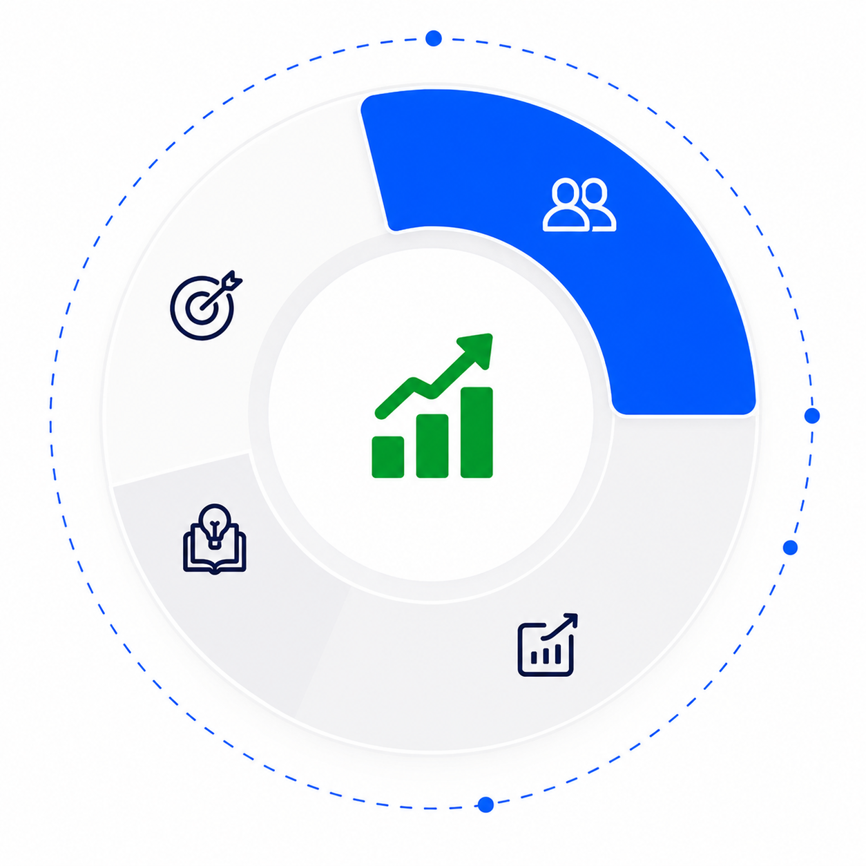 Digital marketing illustration